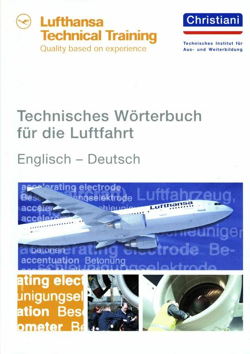 Produktbild Technisches Wörterbuch für die Luftfahrt (Deutsch, 2015)