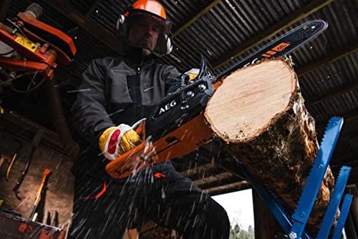 Actual product image AEG Cordless chainsaw ACS18B30 18V solo version incl. chain in box (Battery chain saw)