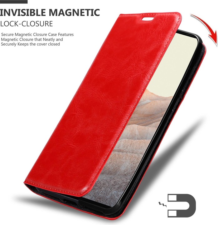Actual product image Cadorabo Book Invis. Magnet sleeve (Google Pixel 6 Pro)