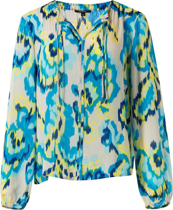 Produktbild Comma Bluse Luftige Viskosebluse mit All-over-Print im Relaxed Fit (36)
