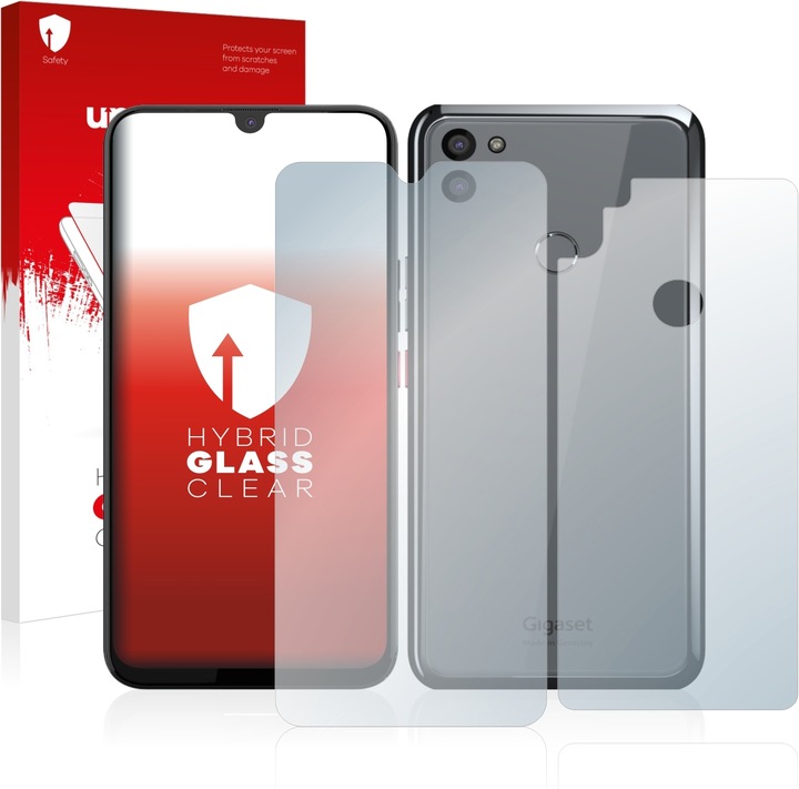Actual product image upscreen Scratch Shield Glass (1 Piece, Gigaset GS5)