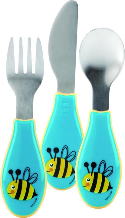 Immagine prodotto Nuby Utensili da tavola 3 pezzi 3 assortiti