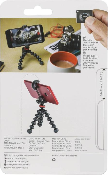 Actual product image Joby GorillaPod Mobile Mini (Plastic)