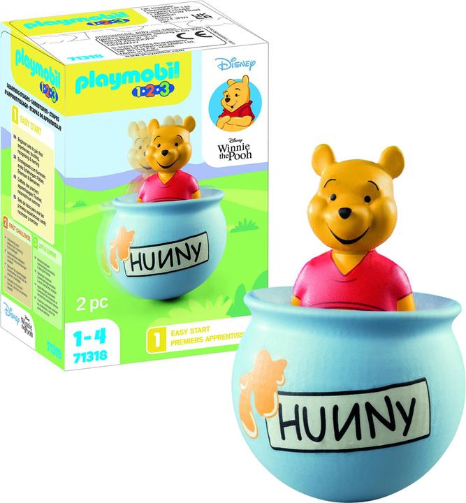Actual product image Playmobil 1.2.3 & Disney: Winnie's standing honeypot (71318)