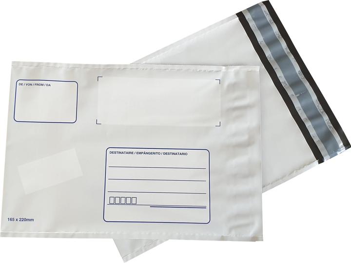 Neutralware Versandtasche DIN C5 165 x 220 mm (B x H) ohne Fenster mit Sicherheitsverschluss coextrudierter L... (100 Stk.)