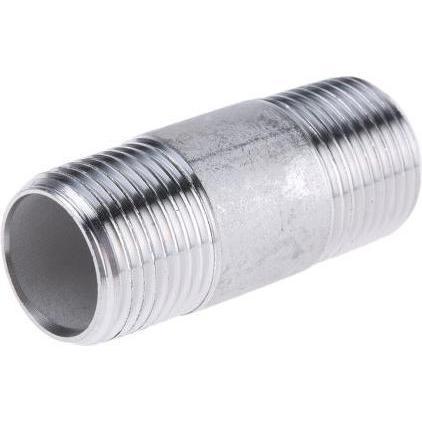 Rs Pro, Rohrverbindungstechnik, Schlauchanschluss Verbindungsnippel, L. 1.5 (Doppelnippel)