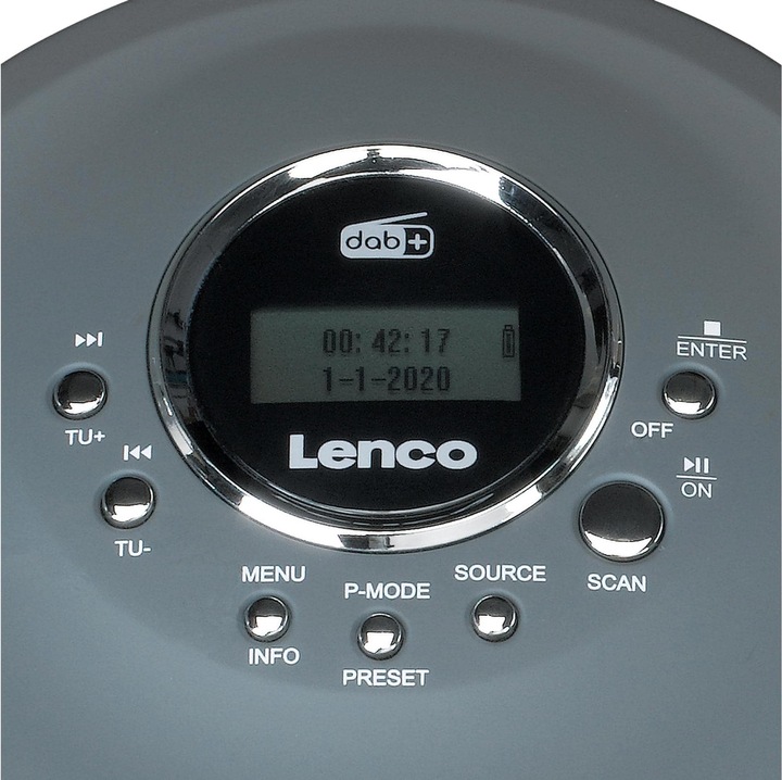 Productafbeelding Lenco MP3 speler CD-400GY Grijs