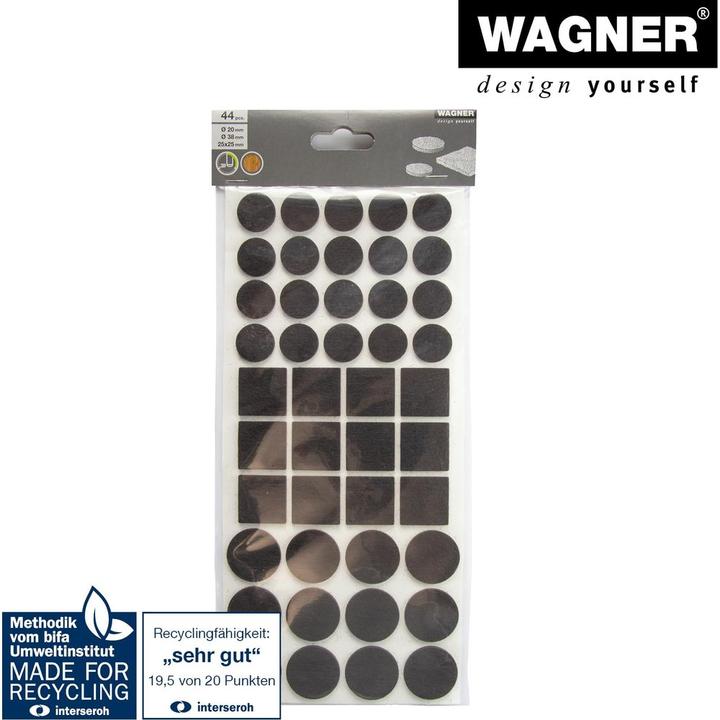 Produktbild Wagner System Gleiter (Filzgleiter, 44 Stk.)