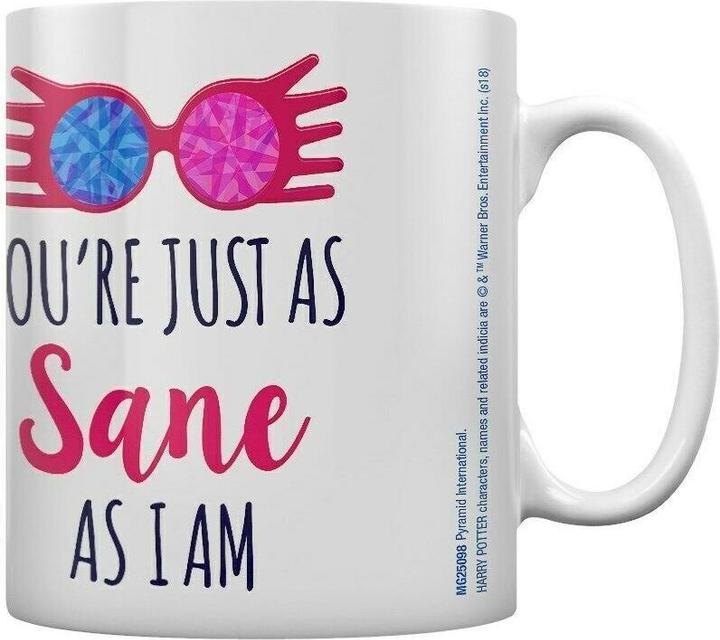 Coffee Mug Just As Sane (325 ml, 1x)