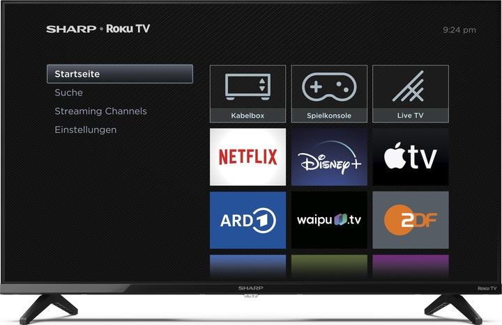 Image du produit Sharp 32GD2225E noir (32", LCD, HD ready)