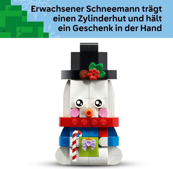 Produktbild LEGO Deko-Schneemänner 40812 (40812)