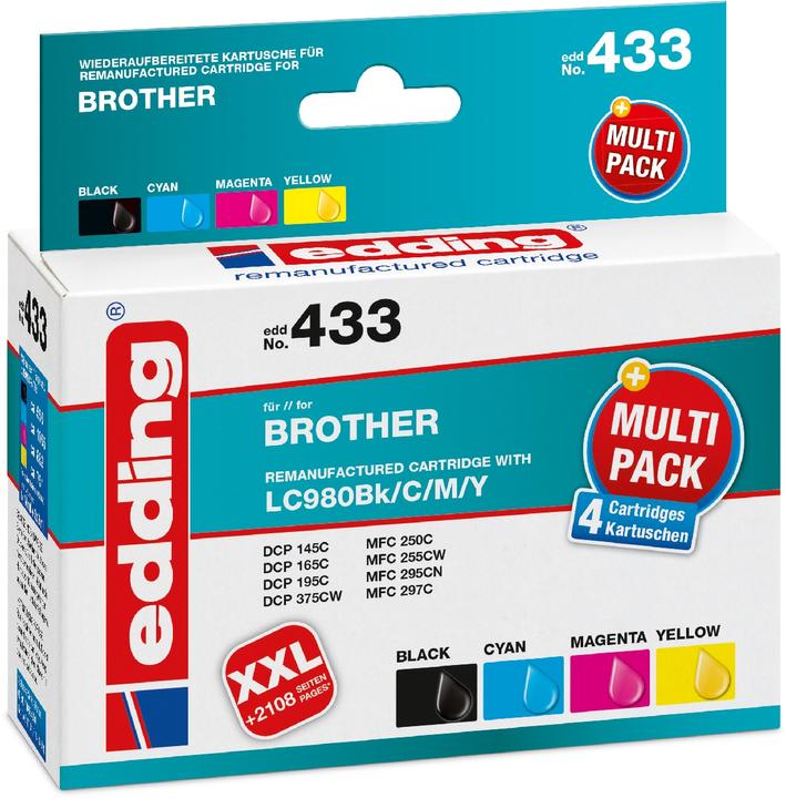 Edding Print cartridges 4-pack (FC)