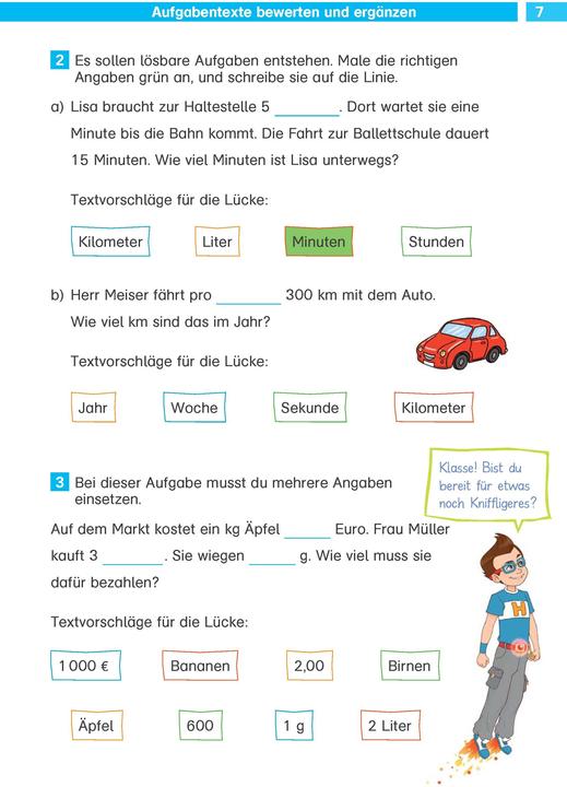 Energie-Label Die Mathe-Helden. Textaufgaben/Sachaufgaben 4. Klasse (Deutsch, Detlev Heuchert, 2016)