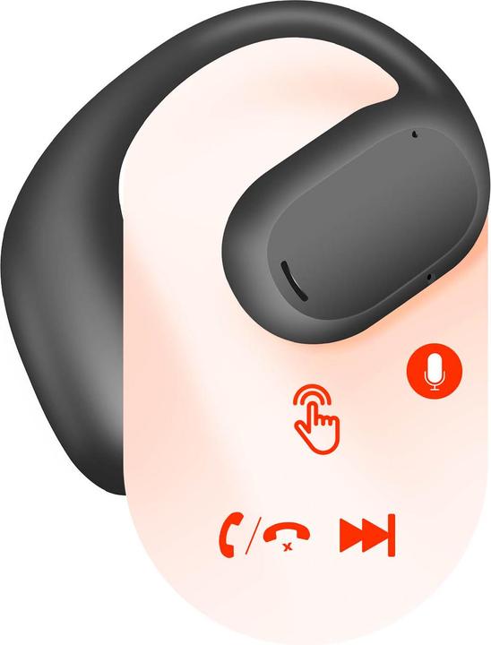 Actual product image xO Bluetooth earphones X25 TWS black (10 h, Wireless)