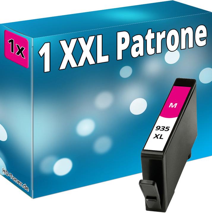 Image du produit Druckfuxx 1x XXL TINTE PATRONEN für HP 935XL OFFICEJET PRO 6230 6820 6830-C All-in-One