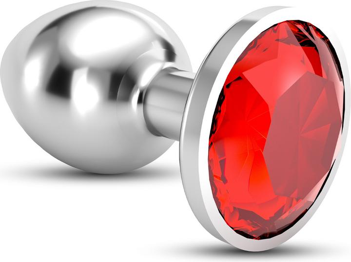 Crushious Bijou - Anal Jewel Plug - Medium - Red