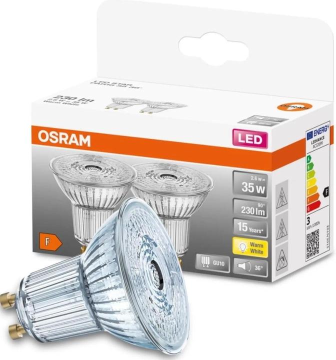 Produktbild Osram LED ST MR16 35 36 GU5,3 WW DUO (GU10, 2.60 W, 230 lm, 2 x, F)