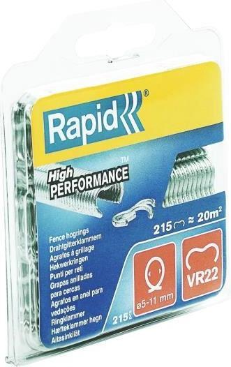 Actual product image Rapid VR22 Ring clamps galvanised 215 pieces