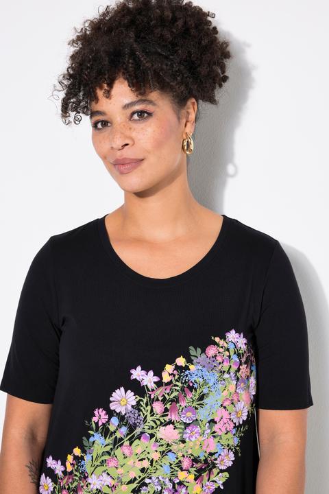 Produktbild Miamoda T-Shirt, A-Linie, Blumen-Motiv (46)