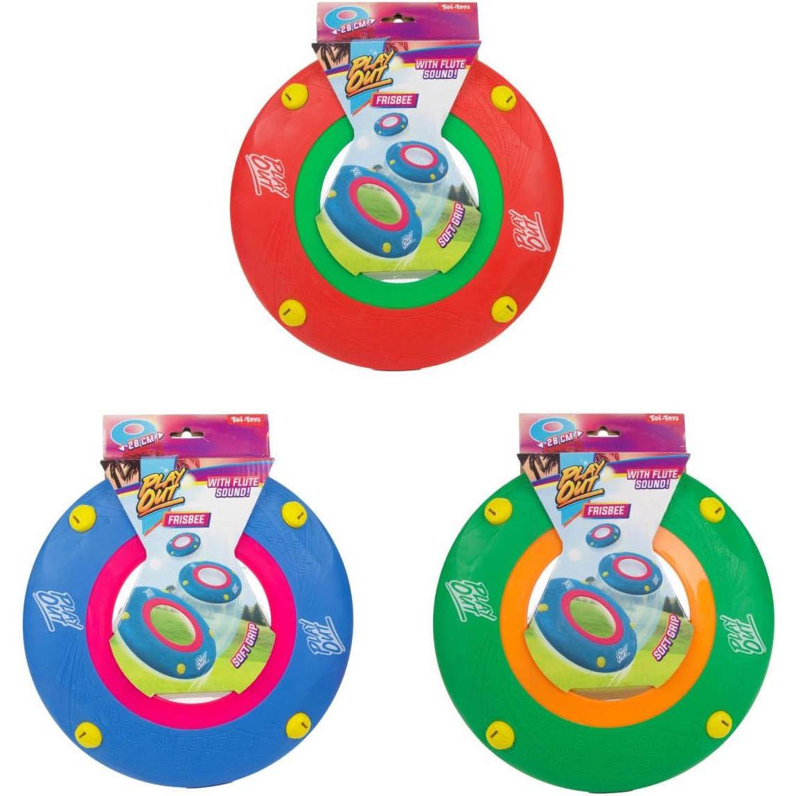 Toi-Toys Frisbee mit Pfeifton – 27 cm