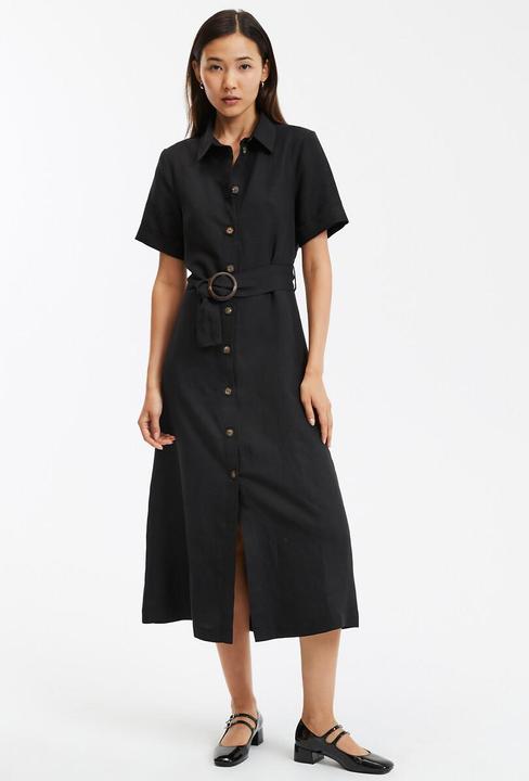 Immagine prodotto La Redoute Collections Abito blusa firmato OPHELIE in lyocell e lino (32)