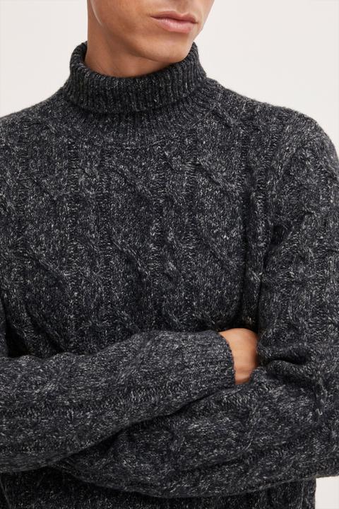 Actual product image Casual Friday Karl 0044 roll neck cable knit - 20504500 (3XL)