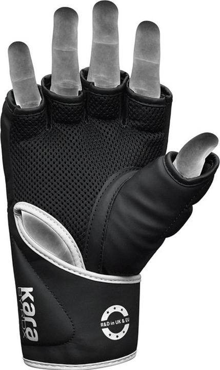 Actual product image Rdx Grappling Gloves F6 Matte White-XL (XL)