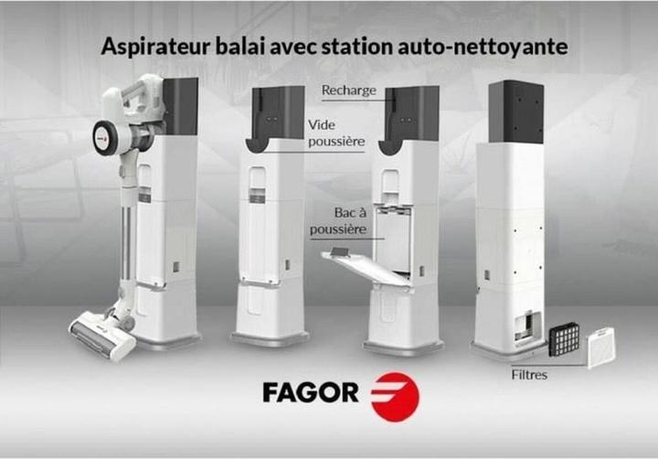 Produktbild Fagor Kabelloser Staubsauger FG6415 1800 W