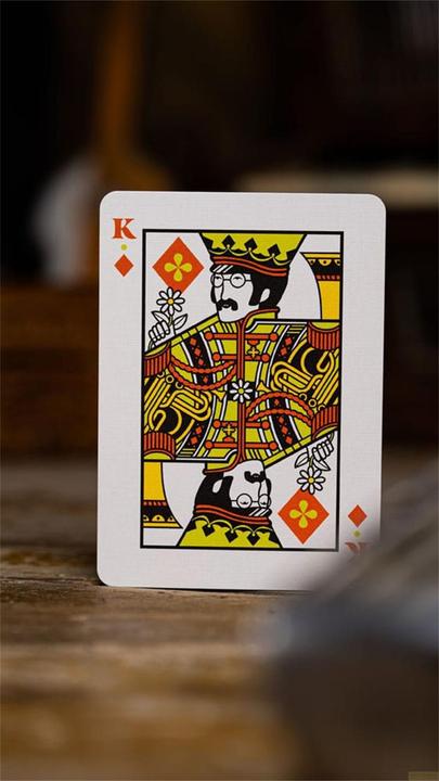 Image du produit Theory11 Cartes à jouer The Beatles version rose (Anglais)