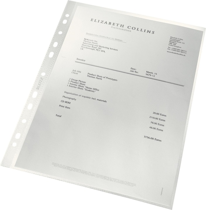 Image du produit Leitz Recyclage des sacs d'exposition (A4, 100 x)