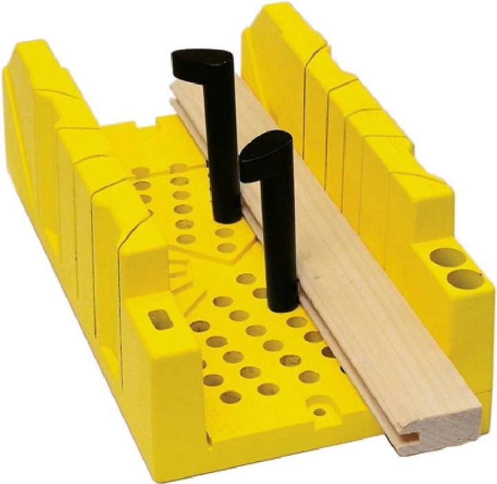 Produktbild Stanley Gehrungslade (aus Kunststoff, Haltenocken-System, integrierter Sägestopp, 90°/45°/22,5° Wink