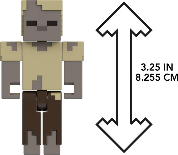 Actual product image Minecraft Craft-A-Block figure (assorted - 1 piece)