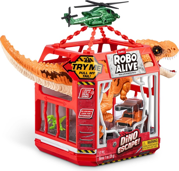 Image du produit Zuru Robo Alive Dino Escape Set de jeu avec lumière + son