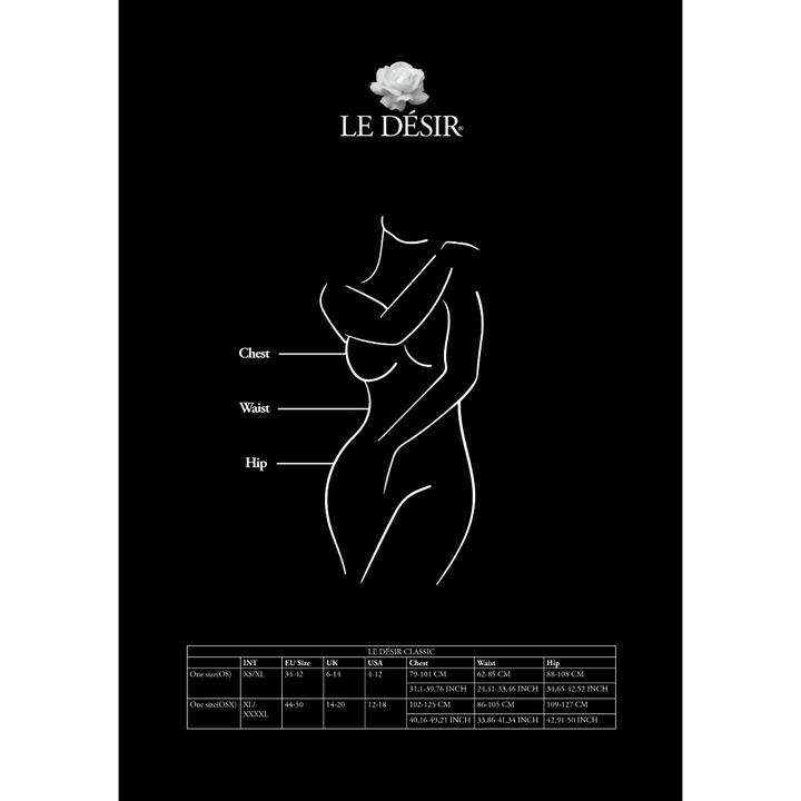 Produktbild Le Désir Net High Neck Bodystocking (One Size)