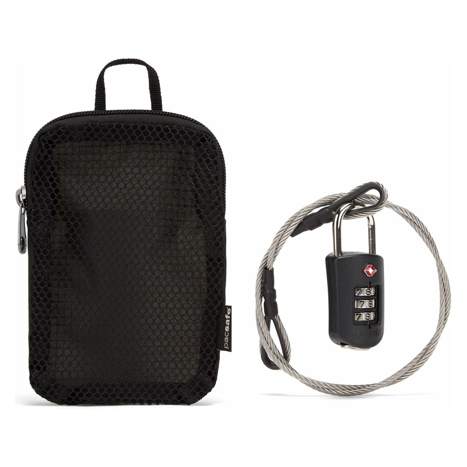 Pacsafe, Reisezubehör, Prosafe 1000 Combination Lock, Schwarz, (Schlösser & Anhänger)