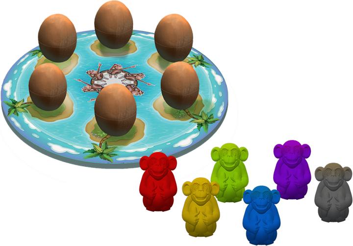 Immagine prodotto Spilbraet Coco Crazy (Francese, Inglese, Italiano, Tedesco, 2 - 8 Giocatori)
