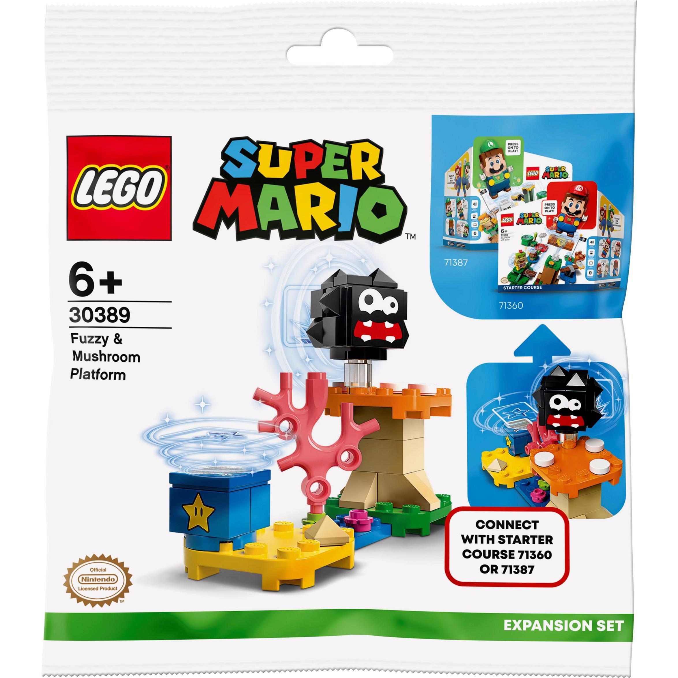 LEGO Fuzzy & Pilz-Plattform - Erweiterungsset (30389, LEGO Super Mario)