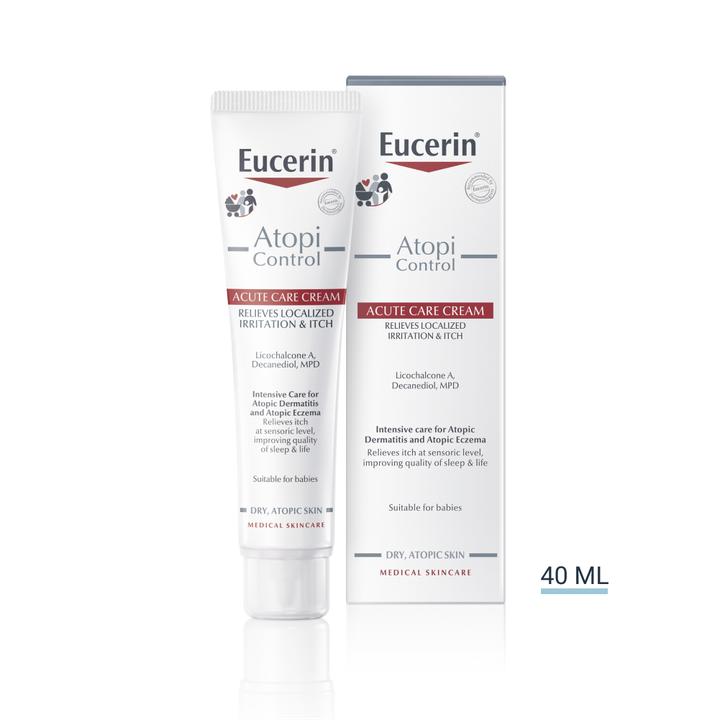 Actual product image Eucerin AtopiControl Intensive Calming Cream (Body cream, 40 ml)
