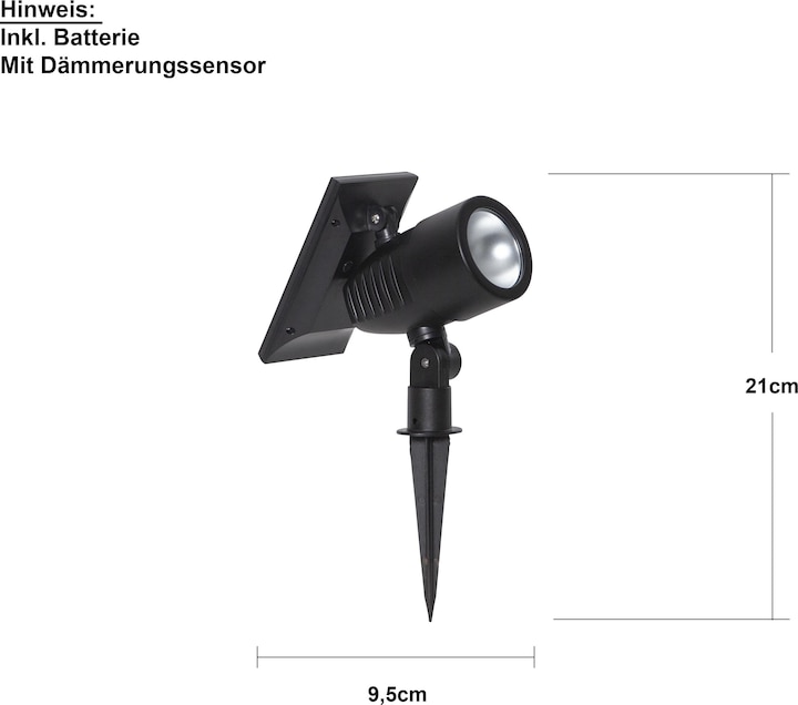 Produktbild Star Trading Solar Powerspot (50 lm, IP44)