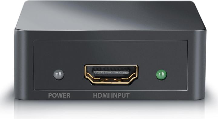 Produktbild CSL HDMI Splitter 2 Port, 4K Ultra HD, FHD, CEC, HDCP 1x HDMI Eingang / 2x HDMI Ausgänge