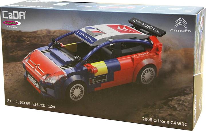 Image du produit Cada 2008 Citroën C4 WRC 1:24 Bricks