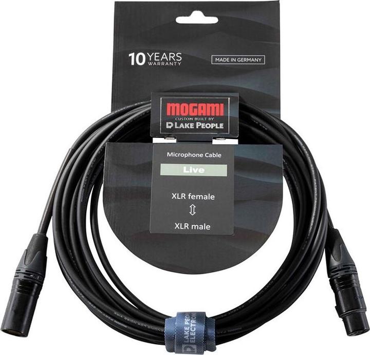 Actual product image Mogami Gold Series Microphone Cable Stage (10 m, XLR)
