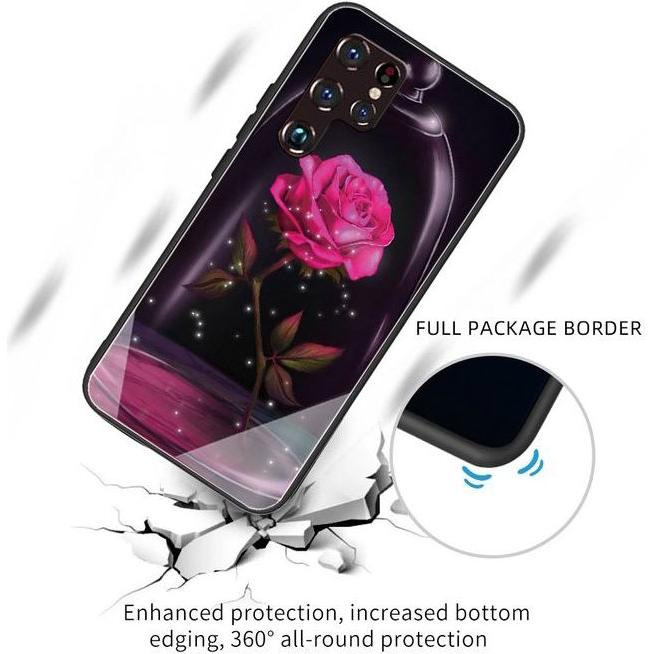 Thumbnail - MU Style Image Glas und Kunststoff Series (Samsung Galaxy S22 Ultra), Smartphone Hülle, Mehrfarbig