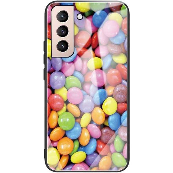 MU Style Image Glas und Kunststoff Series (Samsung Galaxy S22+), Smartphone Hülle, Mehrfarbig