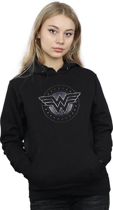 Produktbild Wonder Woman Star Shield Kapuzenpullover (L)