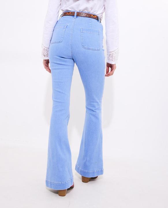 Actual product image Joe Browns Wide-Leg Patch Pocket Jeans (46)