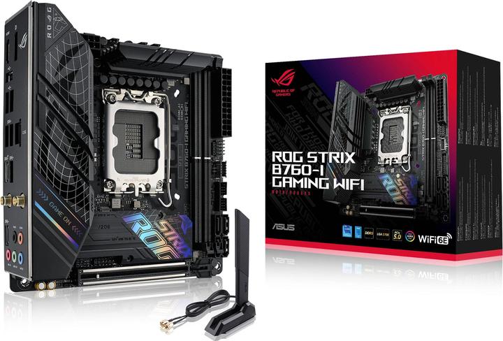 ASUS ROG STRIX B760-I GAMING WIFI (LGA 1700, Intel B760, Mini-ITX)