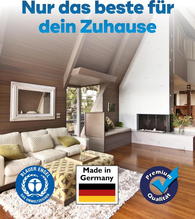 Produktbild Plid Holzlasur 1,5l, für ca. 20m² + Lasurpinselset 3 tlg. / Holzschutzlasur (Kiefer, 1.50 l)