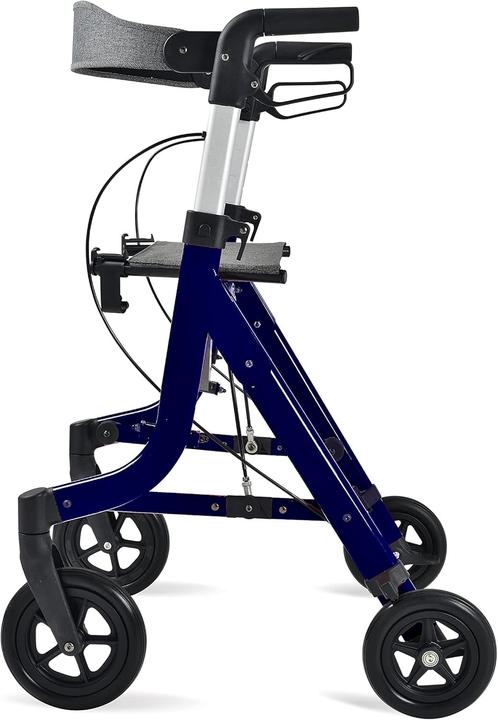 Actual product image Identites Rollator Neo Light M blauw metaal volwassenen