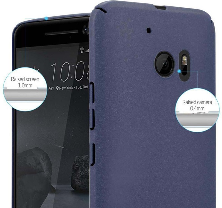 Image du produit Cadorabo Couverture rigide Frosty Cover (HTC One M10)